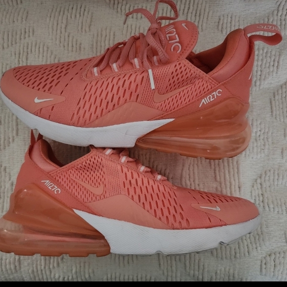 Nike Air Max 270 Peach  Crimson Bliss - Picture 5 of 8